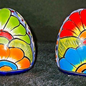 Hand Painted Salt & Pepper Shakers